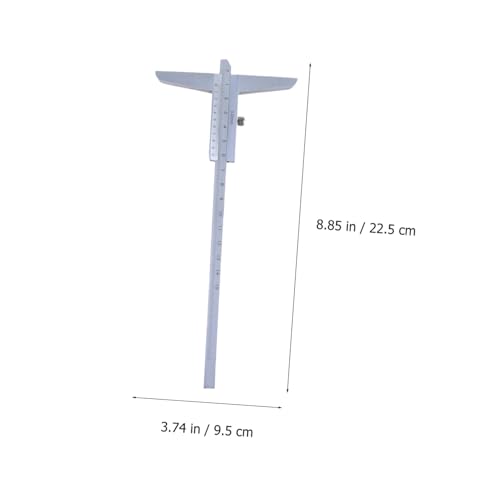 Calibrador de profundidad Healeved 8.86 pulgadas resistente miniatura 2