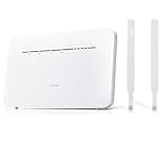 Unlocked HUAWEI B535-232 CAT7 USB 300mbps 4G Home/Office Router with 2 x External Antennas. Will work with any Sim Card Worldwide (Renewed) (White)