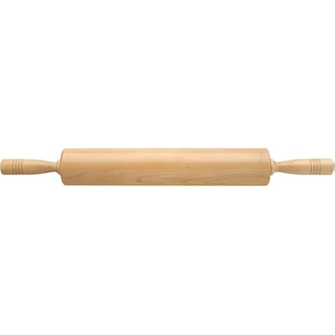 Fletchers' Mill Rolling Pin, Maple - 15 Inch, Professional Rolling Pin for Baking, Pasta, Pie, Cookie Dough, MADE IN U.S.A. Cover