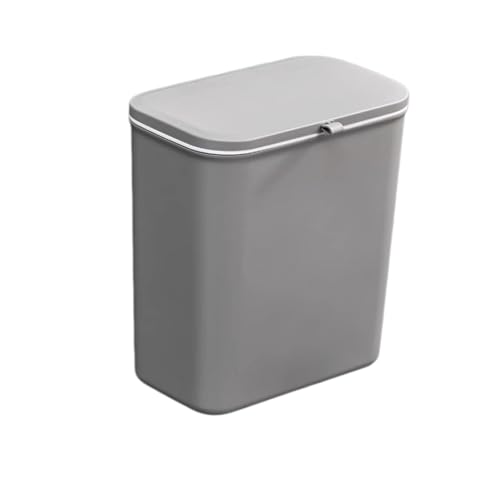 Poubelle murale pour porte de placard de cuisine et salle de bain en PP