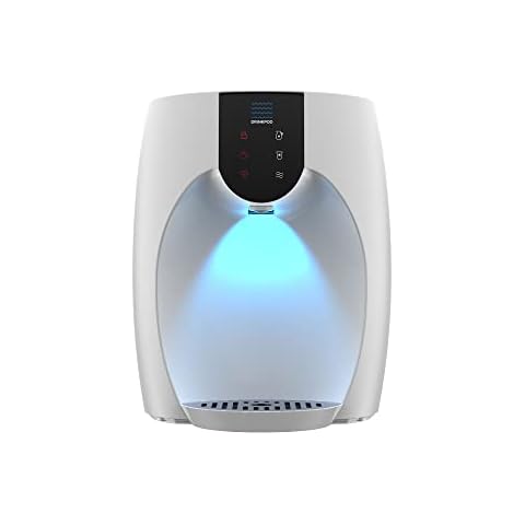 Drinkpod Electric Touch Countertop Bottleless Cooler Water Dispenser-3 Temperatures 15 x 12 x14inches (White) Cover