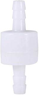 6mm Check Valve Plastic Inline Check Valve One Way Non Return Check Valve for Water Fuel Gas Liquid Air