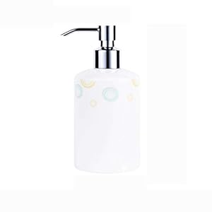 Zeepdispenser voor douche Keramische Emulsion dispenser en 4 delige set van badkameraccessoires Hotel, toilet