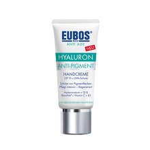 EUBOS HYALURON Anti Pigment Handcreme LSF 15 50 Milliliter
