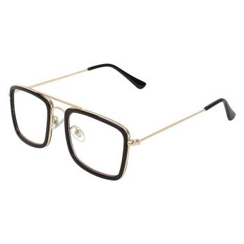 PIRASO Blue Cut Zero Power Navigator Spectacles with Anti-glare for Eye Protection from UV by Computer Tablet Laptop Mobile (Unisex)