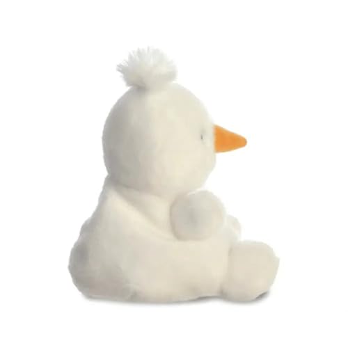 Aurora, 99130, Palm Pals Schneemann, 13cm, Plüschtier, Weiß