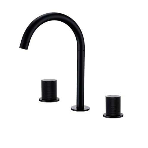 Robinet lavabo or rose brossé mitigeur entraxe standard - 2