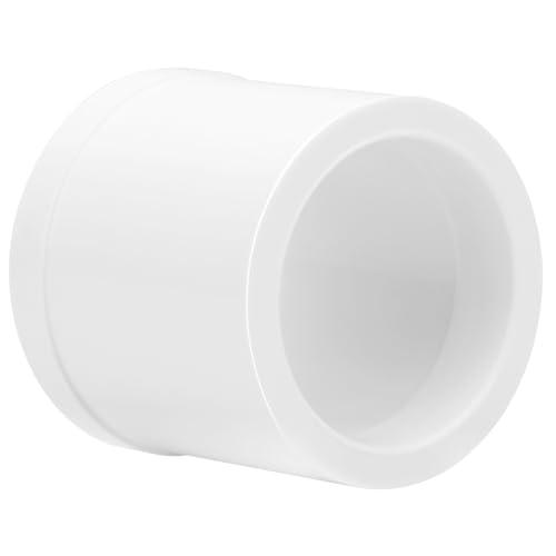 Lswteiz 10Pack 1\"x 3/4\" PVC DWV Reducing Bush Adapter Pipe Fitting SCH40 PVC Reducer Bushing (Socket x Socket) PVC Pipe Reducing Bushing Fitting for Home Sewer Plumbing