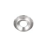 Rubber O Ring,Sealing Gasket Washer,Metal Washers,#12 304 Stainless Steel Cup Washer Countersunk for Screw Bolt 150pcs for Industrial and Construction Fasteners