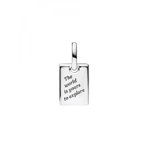 Pandora Silver Travel Dangle Charm - 2