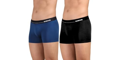 Image of &Circus Men's Puresoft Beechwood Modal Boxer Brief | Ultra Soft Mens Breathable Boxer Briefs Innerwear Men