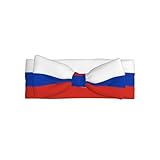 YYHWHJDE Russian Flag Picture Baby Bow Headband Super Stretchy Soft Bows Hair Accessories for Newborn Infants Toddlers Kids Girls