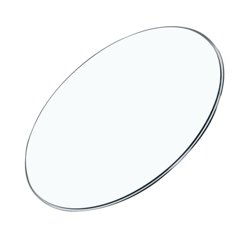 Plateau en verre trempé de rechange pour table ronde 42cm