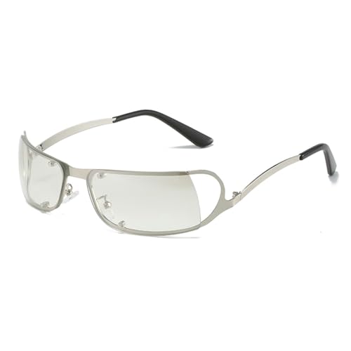 Lunettes de soleil de sport rectangulaires unisexes pour une protection active