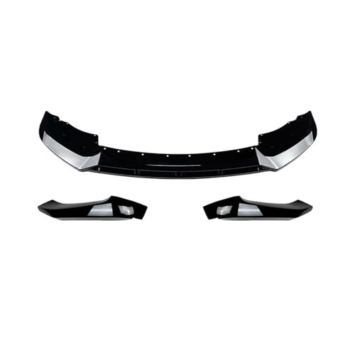 Kit Diffuseur Pare-Chocs Avant avec Protection Becquets Intégrée en Gloss Black Set