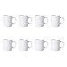 Pfaltzgraff Sylvia 32-Piece White Dinnerware Set, Service for 8, Durable Stoneware Plates, Bowls, and Mugs, Microwave and Dishwasher Safe