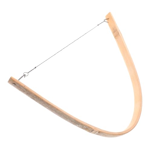 Homoyoyo Scie à Main Portative Arc Courbe Pour Travail Du Bois Scie à Chantourner Acier Inoxydable Ergonomique Coupe Précise Usage Professionnel