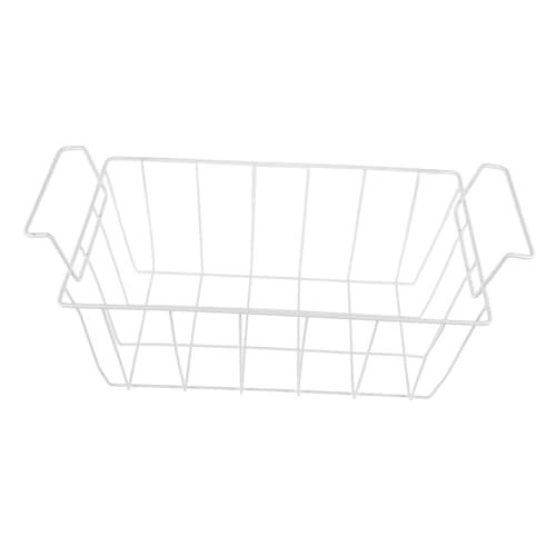 Ipetboom Cesta Metálica para Congelador Colgante Resistente y Fácil de Instalar Organizador Versátil para Arcón y Frigorífico Almacenamiento de Alimentos