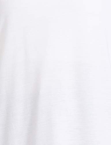 Image of Marks & Spencer Womens Solid Polyester Blend V-Neck Relaxed Fit T Shirt