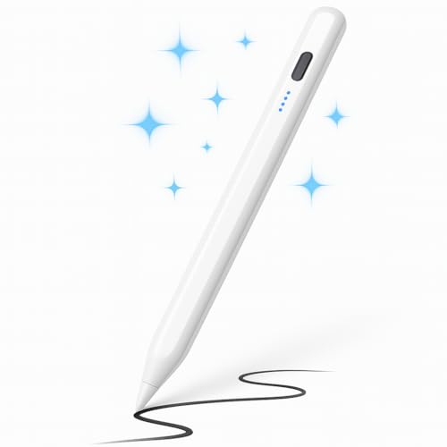Caneta Stylus Touch Screen Universal para Celular, Tablet e iPad – Alta Precisão, Compatível com Android e iOS – Rejeição de Palma e Ponta Fina Sensível