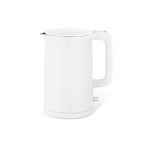 Xiaomi MI Electric Kettle SKV4035GL EU Version Hervidor Eléctrico con Interior de Acero Inoxidable, 1.5 litros, 1800 W, Color Blanco