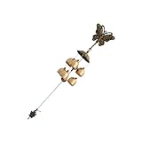 Kreative windglocke – zartes dekordesign, macht es attraktiver, hat eine festliche atmosphäre, balkon-ornament