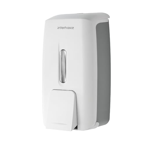 Image of Soap Dispenser Wall Mount 28oz Commercial Hand Soap Dispenser for Bathroom Liquid Gel Hand Sanitizer Dispenser No Drilling White