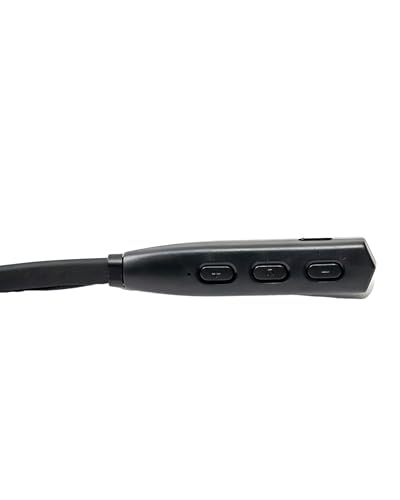 Image of TRYTO TML 534 Groove Air Neckband, 35 Hours Playtime, Type C Fast Charging, BT V5.2, 10MM Drivers with Copper Rings, Crystal Clear Sound, IPX5 Water & Sweat Resistant (Black)