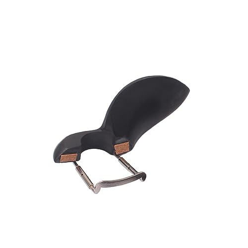 Generic Ebony Violin Chinrest with Standard Bracket