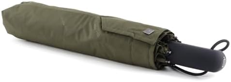 Piquadro - Large Automatic Windproof Metal Umbrella - Unisex - Green image 4