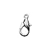 Produktbild Rayher 2219521 Karabiner-Schließe, 13 mm, SB-Btl 2 Stück, platin