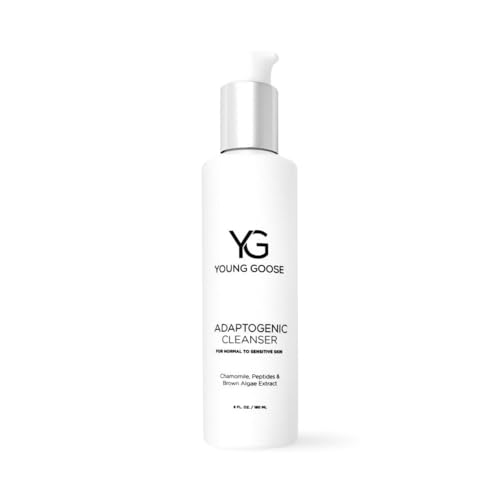 Young Goose Skincare Reviews: Effective Solutions for Radiant, Youthful Skin 3 Young Goose, Adaptogenic Cleanser | Gentle Facial Cleanser | Soap Free, Paraben Free | Normal to Sensitive Skin | Large 180ml