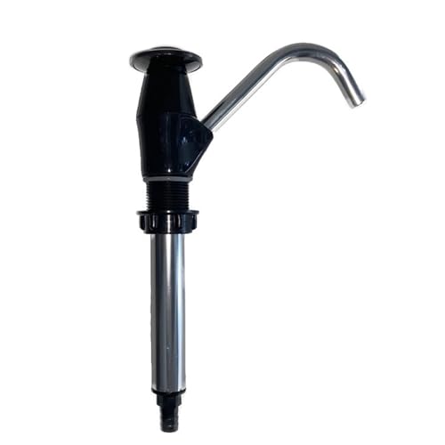 AMISENK Fregadero de agua de doble acción para caravanas, caravanas, vehículos de trabajo y agua operada a mano