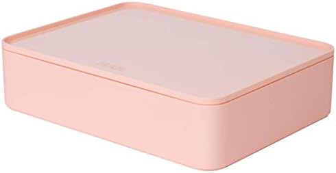 HAN SMART-BOX ALLISON  kompaktowa designerska skrzynka z 2 szufladami, wysoki połysk i jakość premium, kolor granitowo-szary, 1120-19