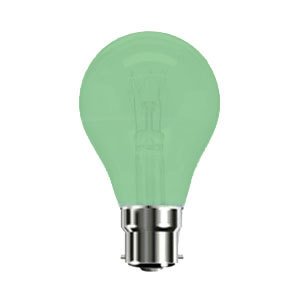 Crompton Lamps GLS 240V 60W BC Green