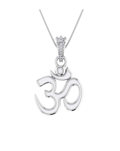 Pendentif Om argent sterling 925 idéal pour vos séances de yoga et méditation