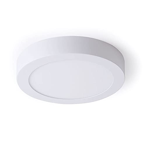EGLO connect LED Außen-Deckenlampe Argolis-C, Smart Home Außenleuchte für Wand und Decke, Deckenleuchte aus Alu und Kunststoff, Farbe: Weiß,...