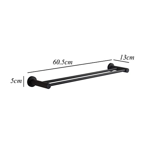Porte-Serviettes double en acier inoxydable support mural 60.5cm cuisine