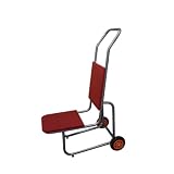 Carrello for Sedie da Banchetto, può Trasportare Fino A 15 Sedie, for Scuole, Hotel, Club, Riunioni, Compleanni, Matrimoni