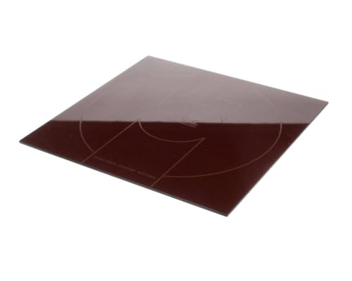 Verre Ceran Garland 77322001 remplace la vitre fissurée de votre plaque 322mm