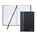Executive Notebook,20lb.,Rld,96 Sht.,8-1/4"x5-7/8",BK/GY Qty:5