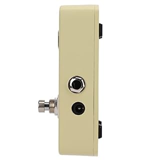 Caiqinlen Clean Boost Up Pedal, Effets de Guitare électrique à Circuits Classiques avec Lampe de Poche LED pour Guitares - Les Beatles, Paul McCartney, John Lennon, RIngo Starr, George Harrison