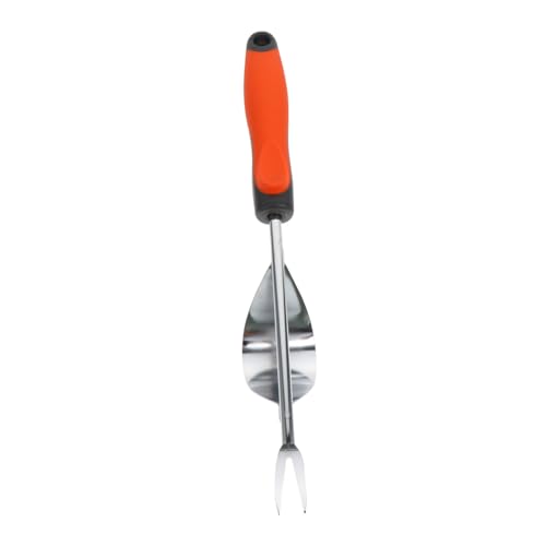 Happyyami 1 Pc Extractor de plántulas escardador Herramienta jardín Herramienta de deshierbe Manual rociador de jardín Extractor de Malas Hierbas Herramienta de deshierbe de Acero Inoxidable
