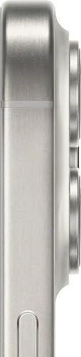 Image of Apple iPhone 15 Pro Max, 256GB, White Titanium - Unlocked (Renewed)