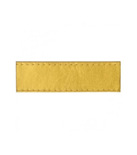 Sangle disquette simili cuir or PST 25mm pour réparer des anses de sac usées facilement