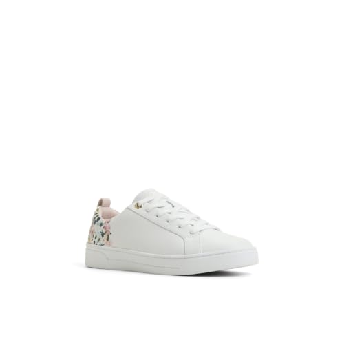 Image of Ted Baker Women's Alison Floral Leather Court Sneaker