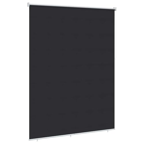Estor enrollable antracita 160x140 de poliéster para regular luz en ventanas 5