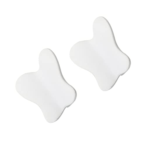 COOLHIYA 2pcs Boys and Girls Room Furniture Drawer Knobs Butterfly Style Metal Handles 16mm Distance Replacement for Cabinet Cupboard