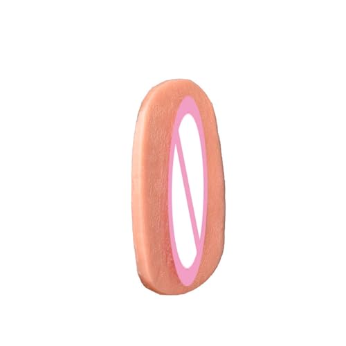 renvena Plaque Dinsertion Faux Vagin en Silicone Simulé pour Transgenres Et Travestis Long Ton Asiatique Taille Unique