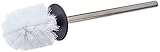 recambio escobilla wc macho Cepillo para inodoro con cabeza de cepillo blanco de 8 cm de diámetro, que puede ser reemplazado